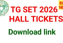 Tg set 2026 hall tickets