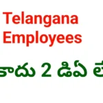 Pending Das - 3 కాదు 2 డిఏ లే.! - Bikki News Telangana employees pending das updates.