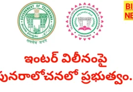 Intermediate Merger 2027 – ఇంటర్ విలీనంపై పునరాలోచనలో ప్రభుత్వం Government reconsidering intermediate merger