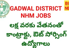 Jogulamba Gadwal Nhm Recruitment 2026 - లక్ష వరకు వేతనంతో కాంట్రాక్టు జాబ్స్ Jogulamba gadwal nhm recruitment 2026