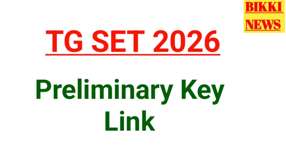Tg Set 2026 Preliminary Key - తెలంగాణ సెట్ కీ కోసం క్లిక్ చేయండి Tg set 2026 preliminary key released