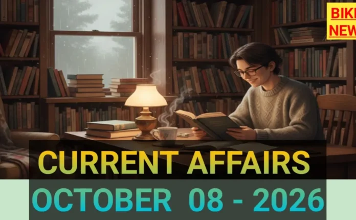 Today Current Affairs In Telugu 8Th October 2026 - కరెంట్ అఫైర్స్ Today current affairs in telugu 8th october 2026