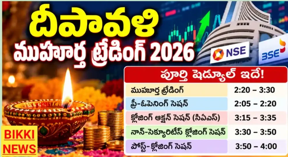 Diwali muhurat trading 2026 timings