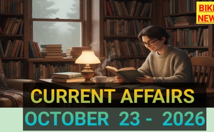 Top current affairs in telugu 23rd october 2026
